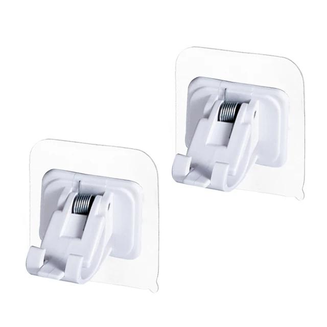 New Multi-Purpose Hooks 5/10 Pairs Double-sided Adhesive Wall Hooks Waterproof Clothes Hats Towel Hooks Kitchen Bath Door Hooks