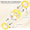 Hand Pull Luminous Flashing Rope Flywheel Toy Led Light Toy Novelty Children Flywheel Flash Gyro Gift Toys