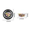 Car Key Emblem Badge Sticker Auto Control Key Logo Decal for Cadillac XT4 XT6 CTS DTS STS XTS ATS BLS SLS CT5 Escalade Deville