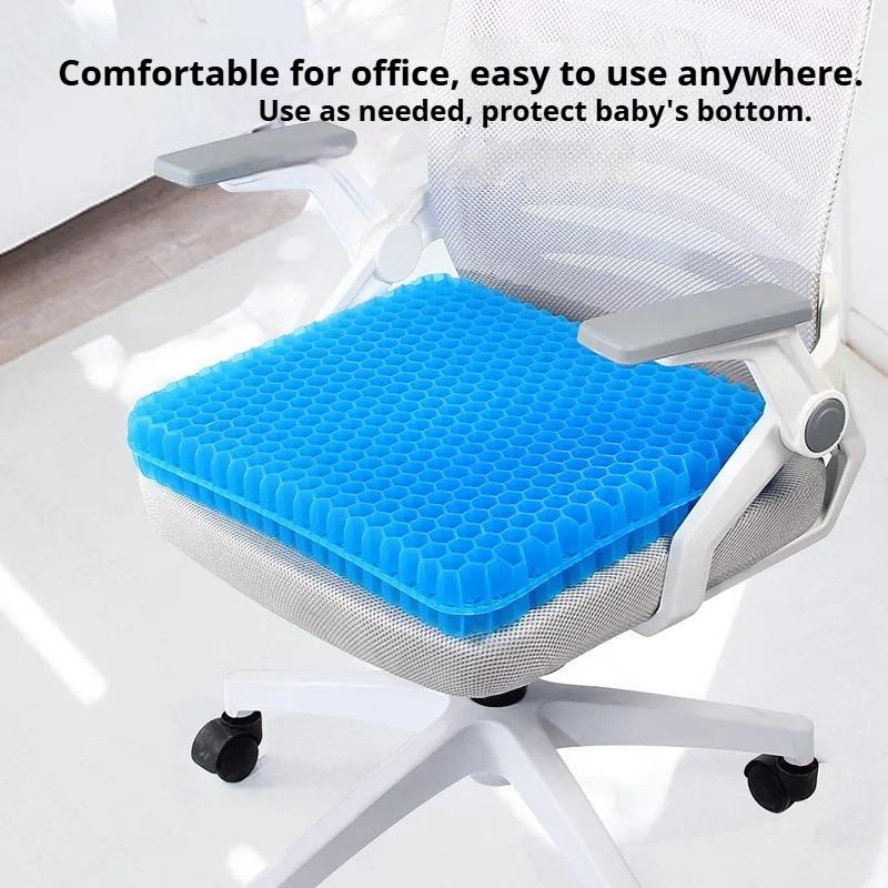 Silikon Sitzkissen, Sommer Stuhlkissen, Büro Sitzkissen, Verdicktes Autositzkissen, Kühlkissen, Waben Kühlpad