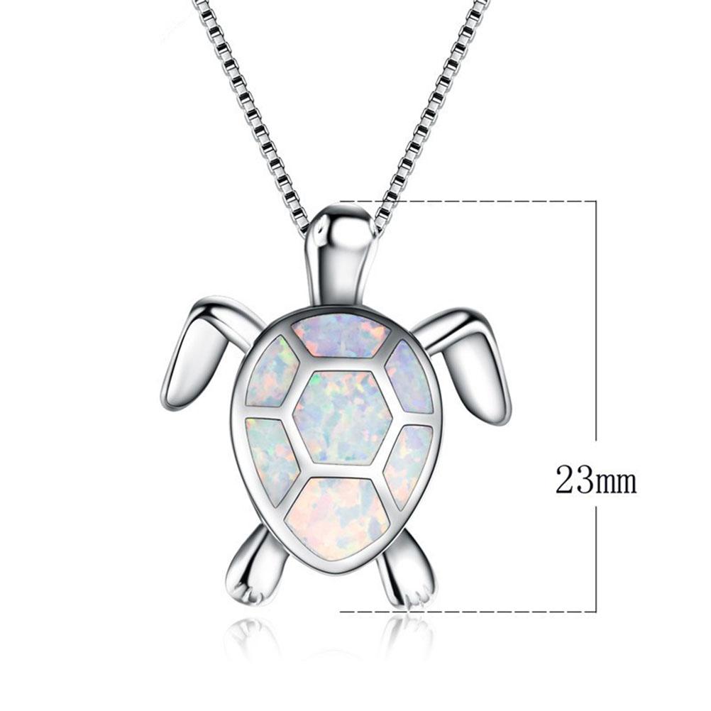 Women Animal Necklace Charm Cute Sweater Necklace Turtle Pendant Necklace Ornament for Women Girls