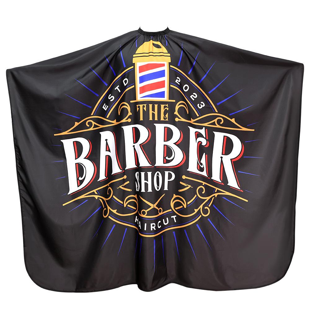 Retro Barber Cape: Professional Hairdressing, Non-Stick, 140x160cm