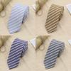 Men'S Tie 6Cm British Style Tie Men'S Dress Business Black Narrow Tie