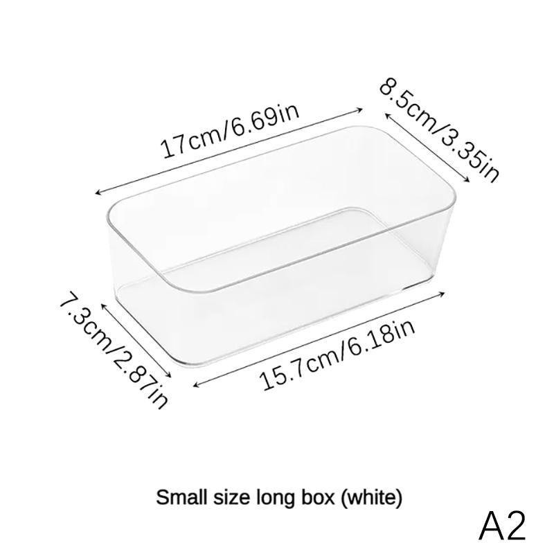 Desktop Storage Box Drawer Divider Box Container Drawer Organizer Table Jewelry Box Makeup Organizer Box Transparent Storage Box
