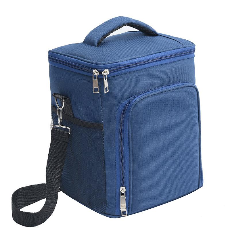 Aluminum Foil Thickened Insulated Bag with Lunch Convenient Insulated Bag Mommy Outing Single Shoulder Handbag Office Lunch Bag