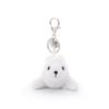Apricot Lamb Cute Seal Pup Soft Animal Keychain Plush Suitable for Men and 13cm Toy, Women, Backpack, Wallet,