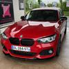 2Pcs Car Front Headlight Eyebrow Eyelid Cover For BMW 1 Series F20 F21 118i 120i 2015 2016 2017 2018  Glossy Black Stickers