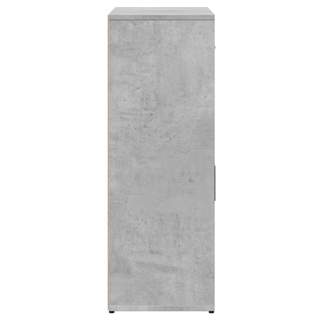 Sideboards 2 pcs. Concrete Grey 60 x 30 x 84 cm Engineered Wood