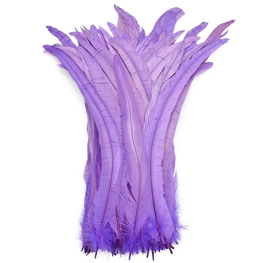 10/100 Stück 25-30cm Natürliche Hahnenfedern DIY Basteln Nähen Weihnachten Feder Party Feder Handgemacht Hochzeitsdekor Zubehör
