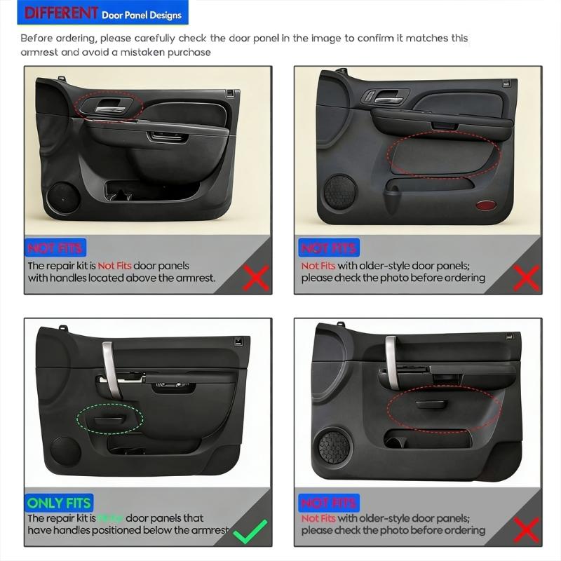 Automotive Passenger Side Doors Armrest Replacement 22818470 Release Handle Component For Multiple Model