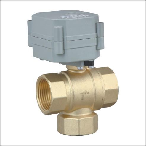 3 Way Motorized Ball Valve 12v