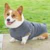 Pet Quick-Dry Absorbent Hooded Towel Robe Small Medium Dogs Cats Adjustable Fast-Drying Bath Wrap