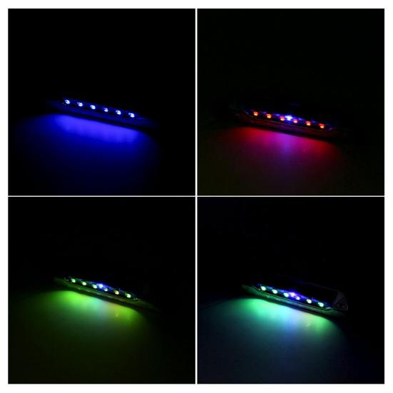 Car Reflective Tape Solar Powered Strong Stickiness Self-adhesive Long Time Use Multi-function Anti Collision Waterproof Wireless Car Door LED