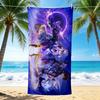 1Pc Fantasy Heroes Unite Beach Towel Quick Dry Multiuse For Beach Pool Gym Yoga Home Travel Christmas Halloween Xmas Gift S124