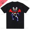 Mazinger Z Dark Robot Men's Personality Pattern Printed Cotton T-Shirt Vintage Tees Stylish Chic T Shirts Crewneck Clothing Top