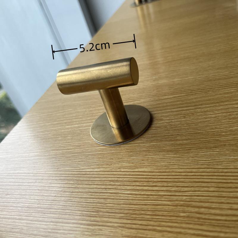 Stainless Steel No-Drill Wall-Mounted Towel and Toilet Paper Holder