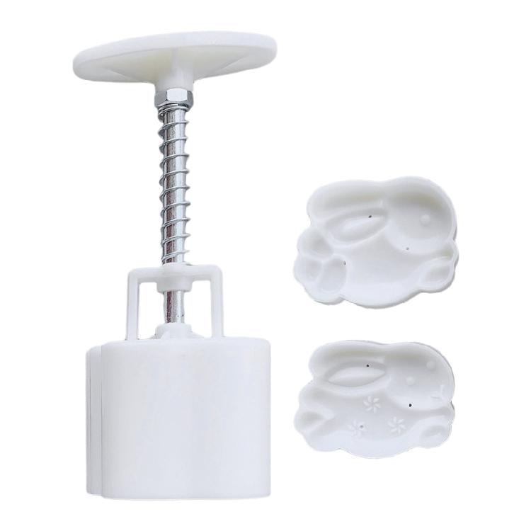 

Lovely Rabbits Shape Dessert Maker Molds Pastries Tool Cookie Dessert Cutter Hand Pressure Dessert Molds 1