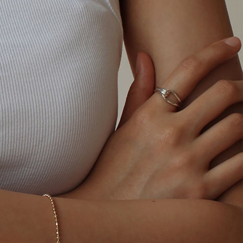 NORMALLEE [Silver 925] Saddle Ring