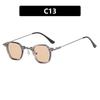 Small Frame Retro Sunglasses Sunglasses Fashion Polygonal Metal Sunglasses
