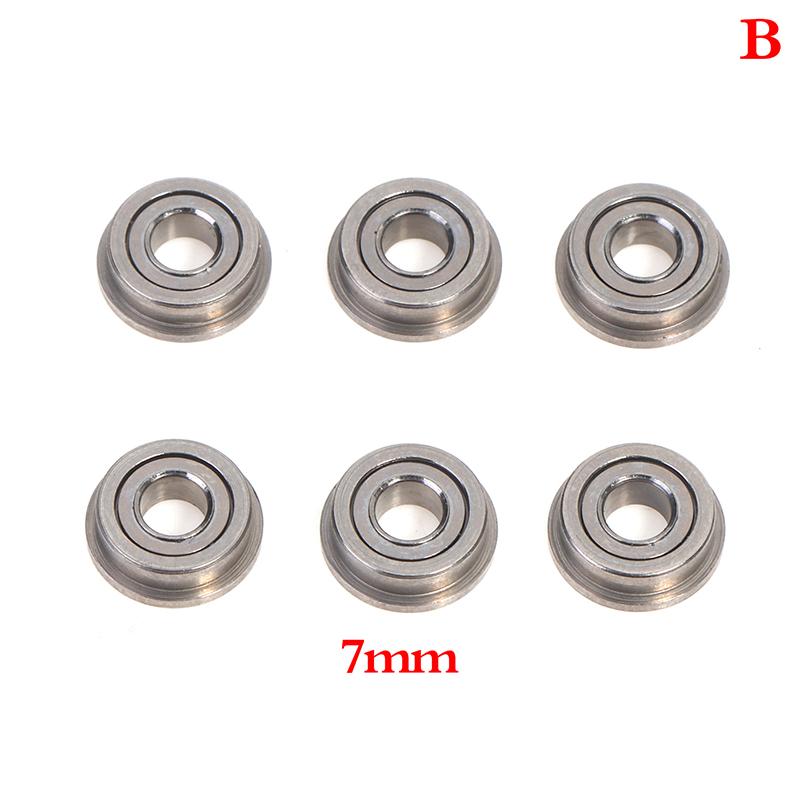 6Pcs/Set Bearing Steel Gear Shim For 6-8Mm Gearbox Airsoft Paintball Accessories