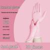 Durable Thickened Nitrile Gloves - Food Grade, Waterproof, Oil & Wear Resistant, Extended for Catering & Kitchen Use