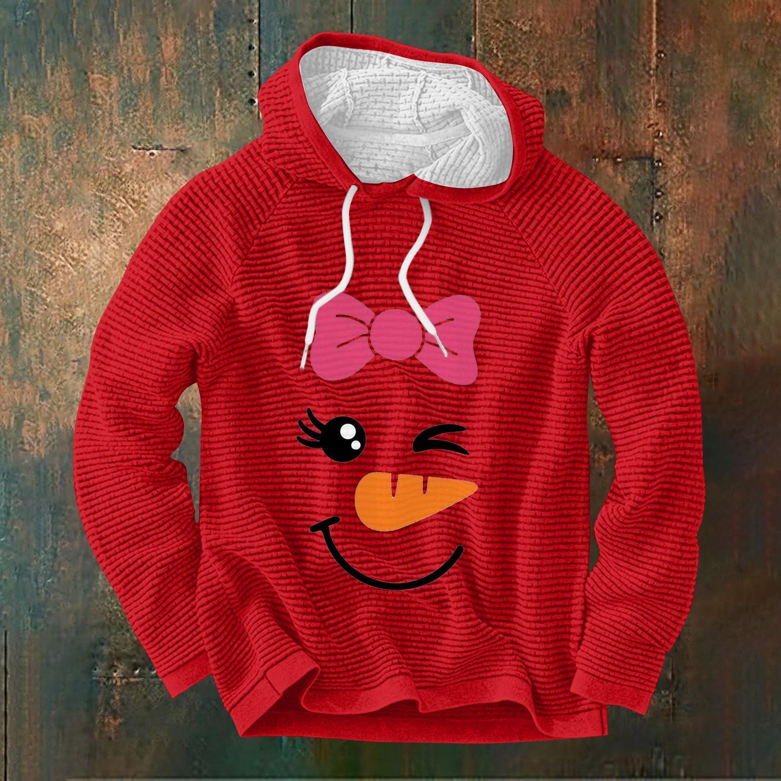 

Мужской повседневный и модный свитер с длинными рукавами и капюшоном M красный