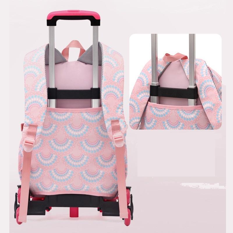 Plecak szkolny na kółkach, plecak studencki, 6 kółek ZRY5159