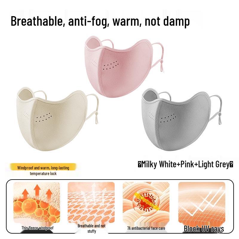 Newbie Exclusive: 2025 Warm 3D Face Mask - Thick, Windproof, Cold-Resistant for Autumn/Winter
