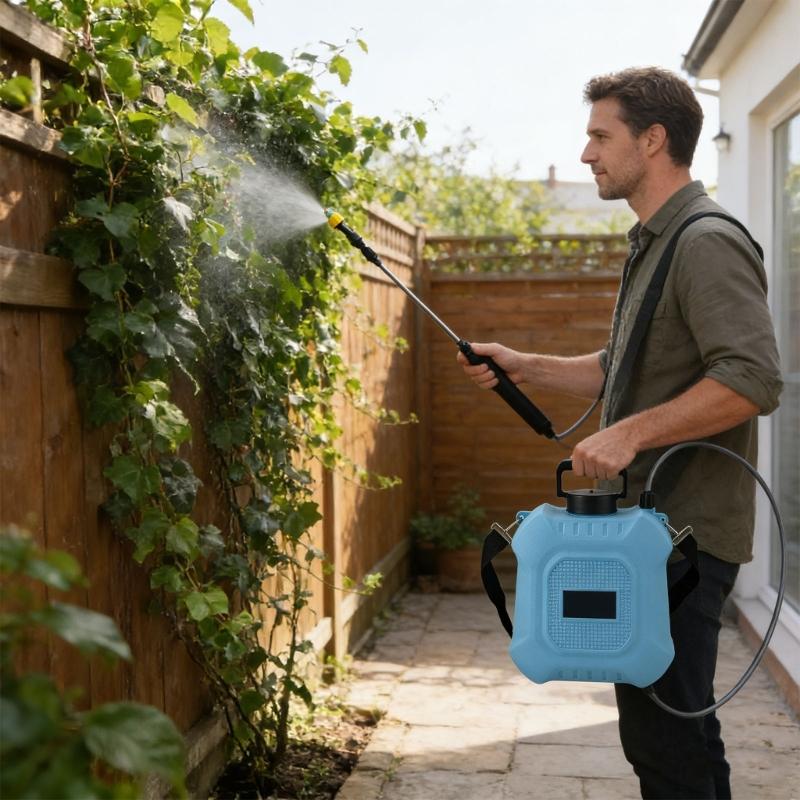 Efficient Gardening Liquid Container With Uniform stream Feature For Healthy Plant Growth