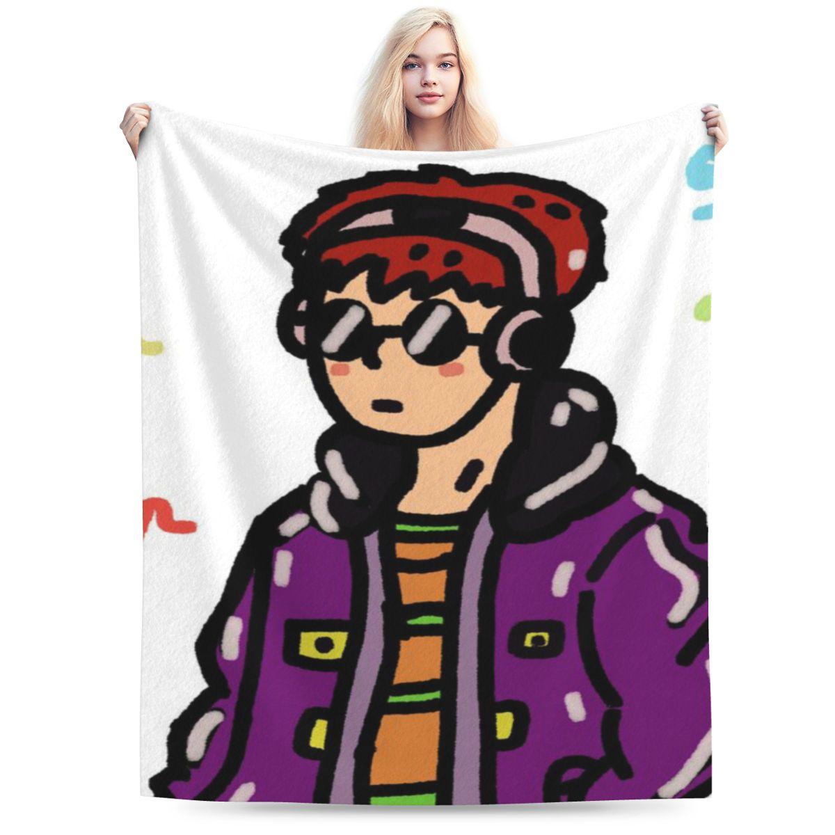

Music Boy Personalized Comfortable Party An UltraSoft Micro Fleece Blanket 75x100cm 30x40in