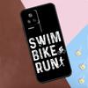 Swim Bike Run Triathlon Case For Xiaomi 13T Pro 14 12T 11T 12 13 Lite POCO F5 X3 X4 X5 X6 Pro M6 F3 F4 M5s Cover