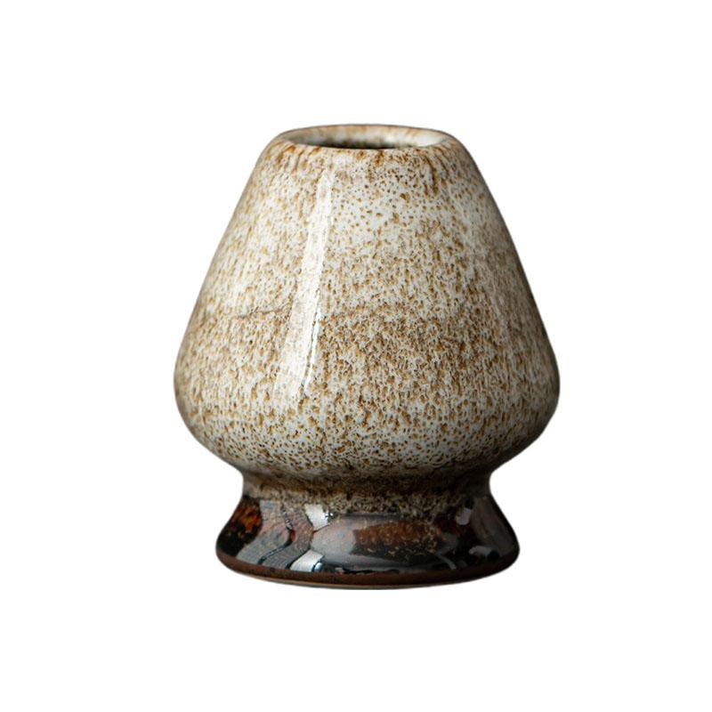 1PCS Ceramic Matcha Green Tea Chasen Holder Stand Bowl Bamboo Whisk Grinder Brushes Tea Tools Holder Tea Accessories Teaware