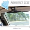 Anti glare polarized car sun visor extension, blocking stray light, reducing snow blindness and ultraviolet rays, easy to install on all vehicles