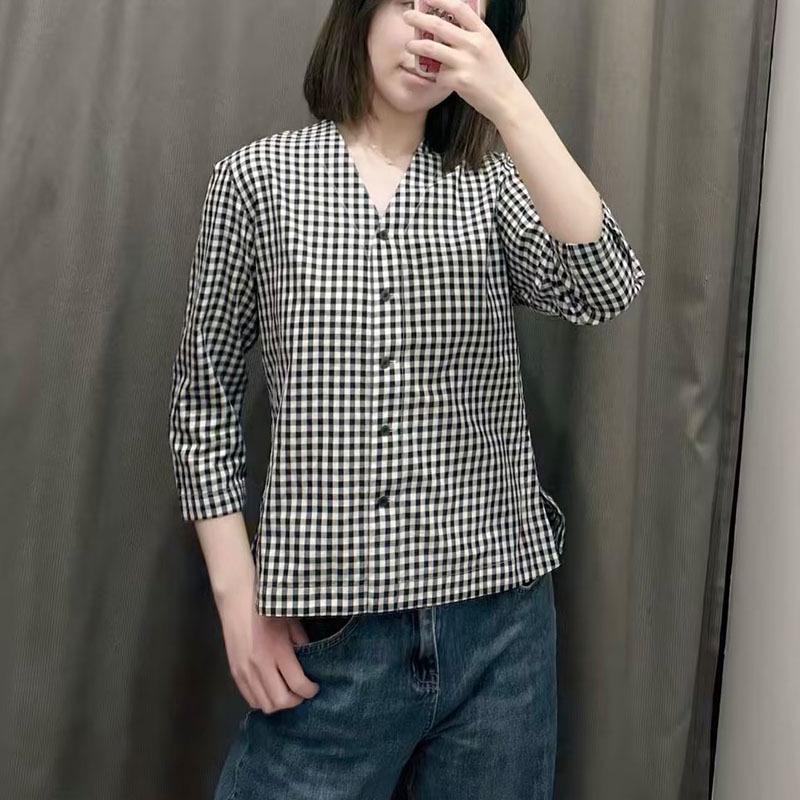 

Утягивающая рубашка из твила с цветочным принтом и рукавами 3/4, подчеркивающая талию - весна/лето 2023 г. Extra Large