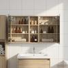 Bathroom Cabinet Set 3 Pcs 100 X 10.5 X 60.5 Cm Particleboard