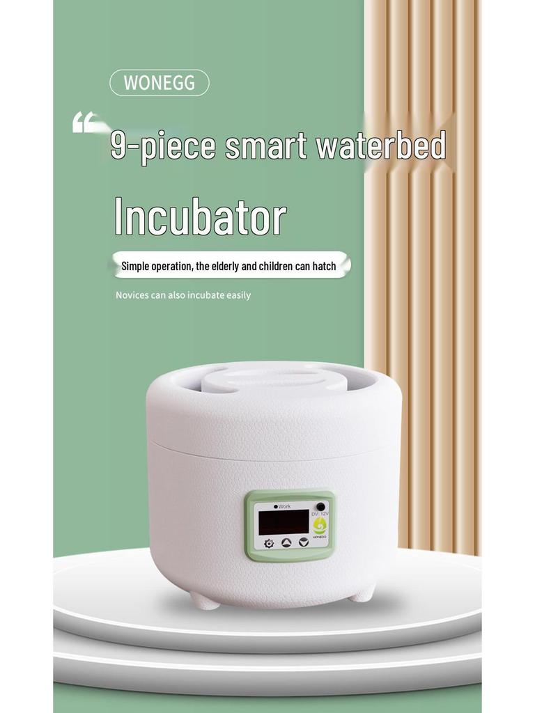 Dual-Power Automatic Water-Bed Incubator for Chicks and Quails