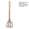 Silicone Cooking Utensils for Non-Stick Pot High Heat Resistant Spatula/Spoon/Turner with Stainless Steel Core for Pancake Eggs Fish
