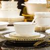 Shangxingzhishi 48-Piece Light Luxury Ceramic Dinnerware Set