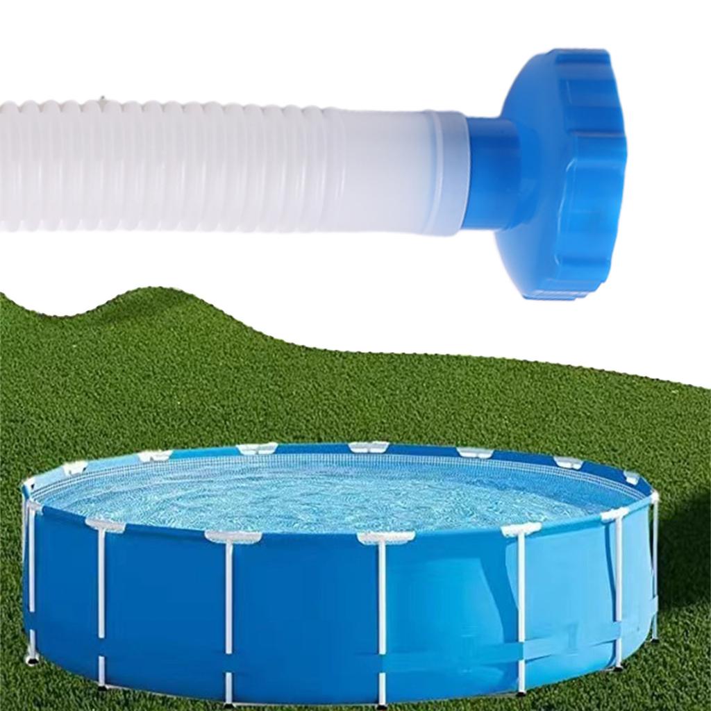 Skimmer Hose and Adapter Set for Above Ground Pool Skimmers White Hose Exact Replacement for 25016 Skimmer Hose Adapter