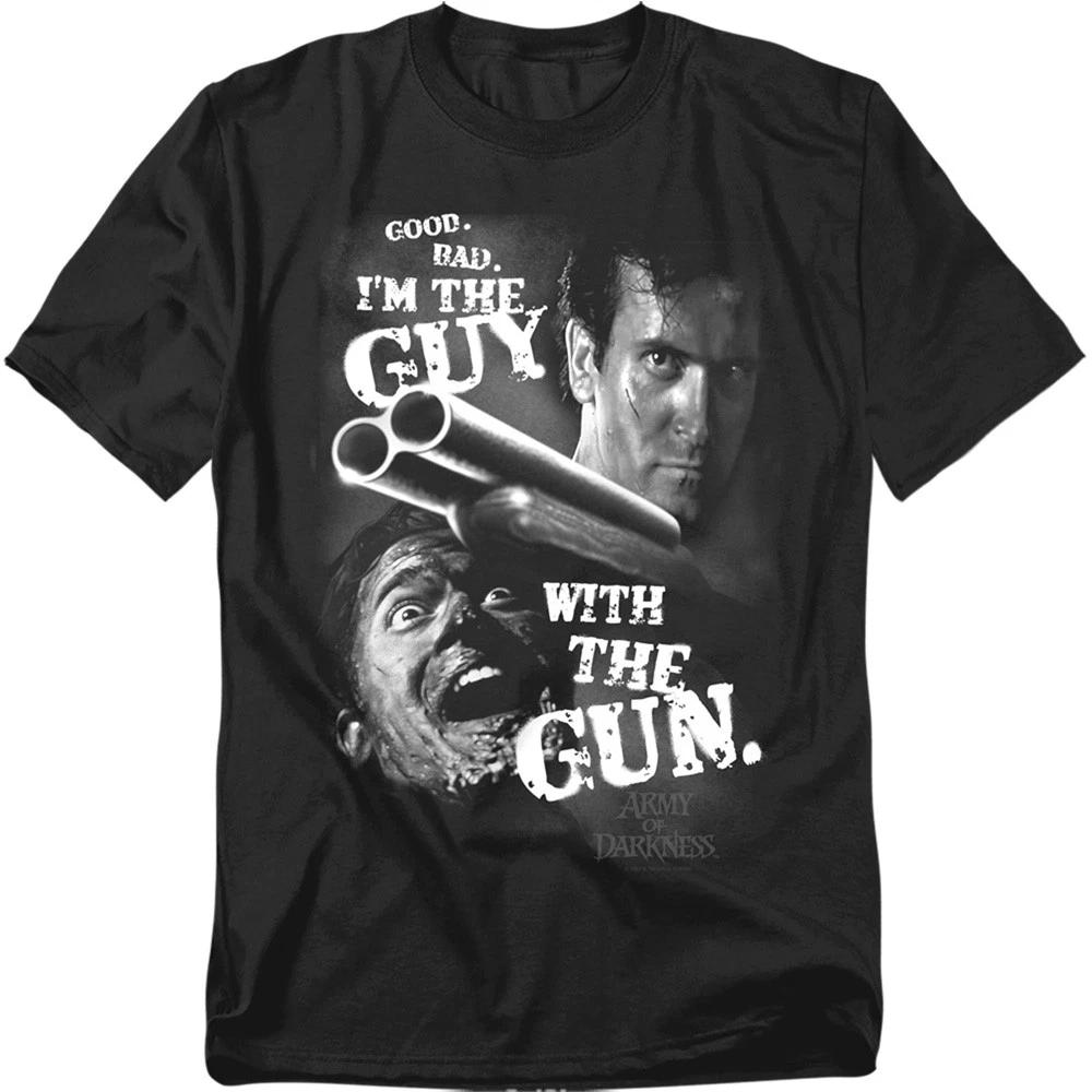 Army Of Darkness - Guy With The Gun - Unisex Short Sleeve Children s T-shirt - Black 150