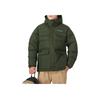 Columbia Landroamer Omni-Heat Outdoor Warm Windproof Hooded Short Cotton Jacket Men Jackets Dark-Green WE4552-366