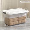Extra Large Transparent High-Grade Plastic Storage Box for Home