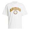 adidas Unisex Adult GFX Logo Printed Relaxed Fit Basketball T-Shirt