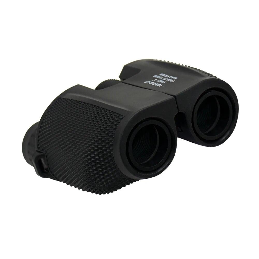 Free Shipping High Times 10X25 HD All-optical Green Film Waterproof Binoculars Telescope for Tourism Binoculars Hot Selling