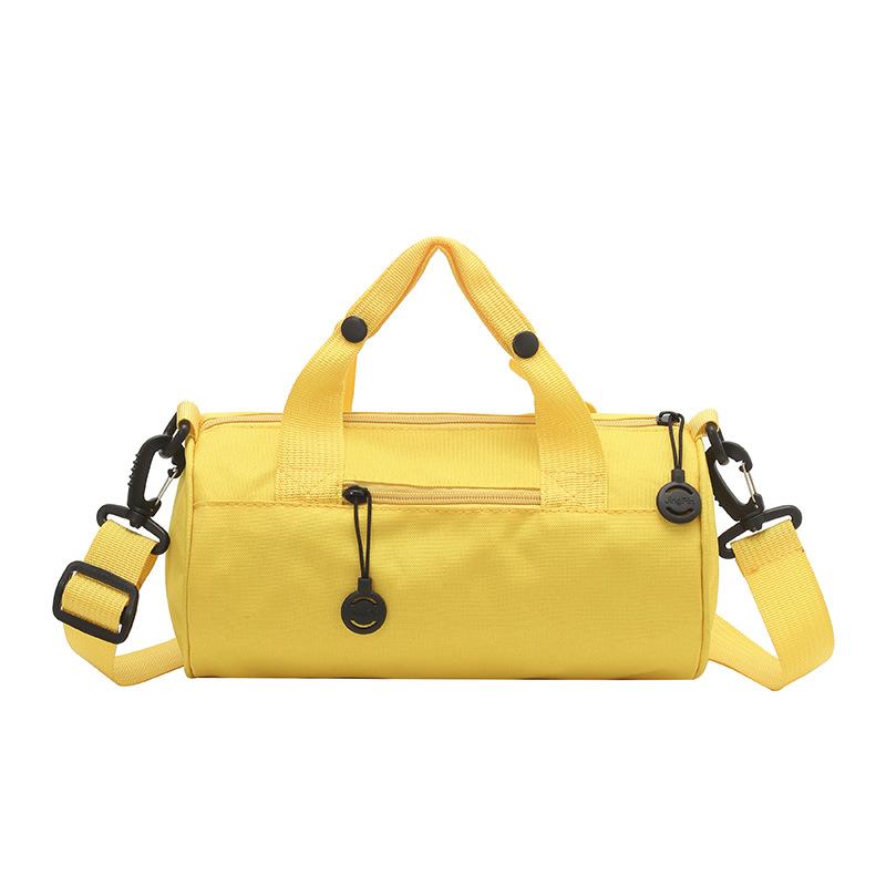 

Gym bag, travel bag, casual tote duffle bag, light dance fitness swimming, shoulder travel bag жёлтый