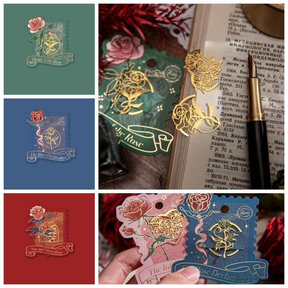 

Ручной счет Металлические полые розовые закладки Красивый маркер для нумерации страниц Клип для чтения Школа