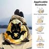 1pc Bat Cute Cartoon Design Design Blanket  Seasonal Home Decorative Throw for Room, Gift Idea, Living Room, Travel, Camping, Car Blankets