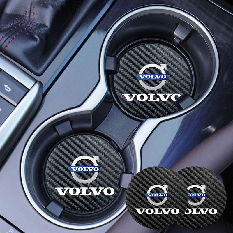 Car Interior Water Cup Groove Sound Insulation Pad For Volvo XC90 V90 V60 XC60 V40 S80 S60 S90 C40 XC40 V70 XC70 C30 C70 Rdesign ari977