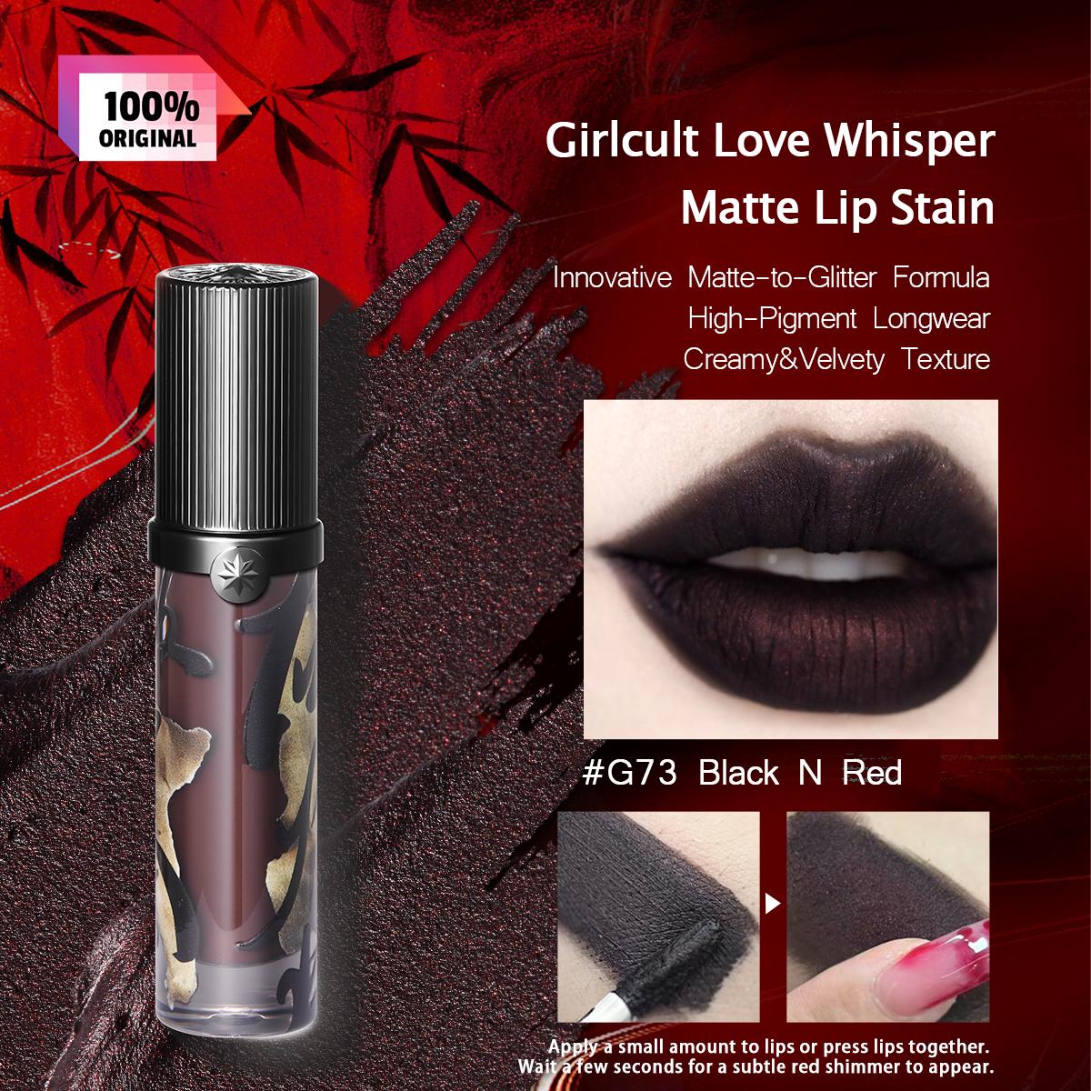 GIRLCULT Матовый тинт для губ Love Whisper 3,8 г/0,13 унции (8 вариантов цвета)