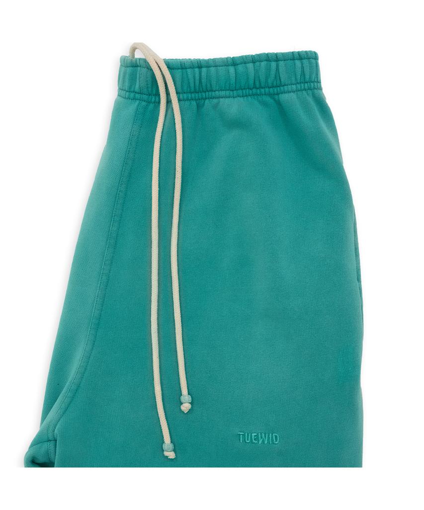 TUEWID Tuewid Classic Embroidery Set Up Pants In Turquoise